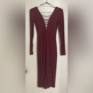 BRAND NEW long sleeve bodycon dress